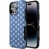 image:imageCasely iPhone 16 Pro Case  Islander  Love Island  Bold Protective Design  Compatible with MagSafeCoastal Blues  Denim Stars
