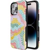 image:imageCasely iPhone 16 Pro Case  Islander  Love Island  Bold Protective Design  Compatible with MagSafeColor Me Happy  Doodle Colorblock