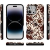 image:imageCasely iPhone 16 Pro Case  Islander  Love Island  Bold Protective Design  Compatible with MagSafeCowgirl Envy  Cow Print