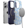 image:imageCasely iPhone 16 Pro Case  Islander  Love Island  Bold Protective Design  Compatible with MagSafeDaisy Daydream  Baby Blue Floral