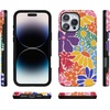 image:imageCasely iPhone 16 Pro Case  Islander  Love Island  Bold Protective Design  Compatible with MagSafeFlower Patch  MultiColor Floral