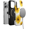 image:imageCasely iPhone 16 Pro Case  Islander  Love Island  Bold Protective Design  Compatible with MagSafeGolden Garden  Yellow Sunflower Floral