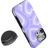 image:imageCasely iPhone 16 Pro Case  Islander  Love Island  Bold Protective Design  Compatible with MagSafeLove Song  Lavender Heart