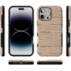 image:imageCasely iPhone 16 Pro Case  Islander  Love Island  Bold Protective Design  Compatible with MagSafeMocha Ripple  Brown Waves
