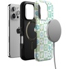image:imageCasely iPhone 16 Pro Case  Islander  Love Island  Bold Protective Design  Compatible with MagSafePura Vida  Coastal Checkers