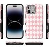 image:imageCasely iPhone 16 Pro Case  Islander  Love Island  Bold Protective Design  Compatible with MagSafeQueen of Diamonds  Pink Watercolor