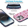 image:imageCasely iPhone 16 Pro Case  Islander  Love Island  Bold Protective Design  Compatible with MagSafeXOXO  Pink Candy Hearts