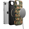 image:imageCasely iPhone 16e Case  All The Fun Things  Fun on Weekdays  Bold Protective Design  Compatible with MagSafeBook Nook  Floral Library