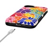 image:imageCasely iPhone 16e Case  All The Fun Things  Fun on Weekdays  Bold Protective Design  Compatible with MagSafeFlower Patch  MultiColor Floral