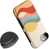 image:imageCasely iPhone 16e Case  All The Fun Things  Fun on Weekdays  Bold Protective Design  Compatible with MagSafeHere Comes the Sun  Colorblock Sunset