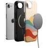 image:imageCasely iPhone 16e Case  All The Fun Things  Fun on Weekdays  Bold Protective Design  Compatible with MagSafeHere Comes the Sun  Colorblock Sunset