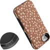 image:imageCasely iPhone 16e Case  All The Fun Things  Fun on Weekdays  Bold Protective Design  Compatible with MagSafeMocha Meadow  Tiny Flowers