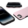 image:imageCasely iPhone 16e Case  All The Fun Things  Fun on Weekdays  Bold Protective Design  Compatible with MagSafeOn the Dot  Pink  White Polka Dot