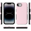 image:imageCasely iPhone 16e Case  All The Fun Things  Fun on Weekdays  Bold Protective Design  Compatible with MagSafeOn the Dot  Pink  White Polka Dot