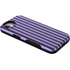 image:imageCasely iPhone 16e Case  All The Fun Things  Fun on Weekdays  Bold Protective Design  Compatible with MagSafePerfect Stripes  Purple  Blue Stripes