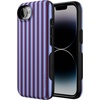 image:imageCasely iPhone 16e Case  All The Fun Things  Fun on Weekdays  Bold Protective Design  Compatible with MagSafePerfect Stripes  Purple  Blue Stripes