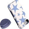 image:imageCasely iPhone 16e Case  All The Fun Things  Fun on Weekdays  Bold Protective Design  Compatible with MagSafeStars Align  Blue  White Stars