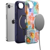 image:imageCasely iPhone 16e Case  All The Fun Things  Fun on Weekdays  Bold Protective Design  Compatible with MagSafeTropical Heat  Beachy Collage