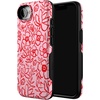image:imageCasely iPhone 16e Case  Blush Garden  Floral Doodle  Bold Protective Design  Compatible with MagSafe