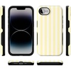 image:imageCasely iPhone 16e Case  Butter Yellow Stripes  Sunday Best  Bold Protective Design  Compatible with MagSafe