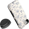 image:imageCasely iPhone 16e Case  Graveyard Gathering  Skeleton Picnic  Bold Protective Design  MagSafe Compatible Design