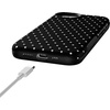image:imageCasely iPhone 16e Case  On the Dot  Black Polka Dot  Bold Protective Design  Compatible with MagSafe
