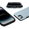 image:imageCasely iPhone 16e Case  On the Dot  Blue amp Brown Polka Dot  Bold Protective Design  Compatible with MagSafe