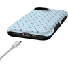 image:imageCasely iPhone 16e Case  On the Dot  Blue amp Brown Polka Dot  Bold Protective Design  Compatible with MagSafe