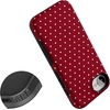 image:imageCasely iPhone 16e Case  On the Dot  Maroon Polka Dot  Bold Protective Design  MagSafe Compatible Design