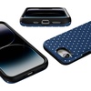 image:imageCasely iPhone 16e Case  On the Dot  Navy Polka Dot  Bold Protective Design  Compatible with MagSafe