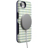 image:imageCasely iPhone 16e Case  Pastel Picnic  Blue amp Green Gingham  Bold Protective Design  Compatible with MagSafe