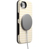 image:imageCasely iPhone 16e Case  Pastel Picnic  Yellow Gingham  Bold Protective Design  Compatible with MagSafe