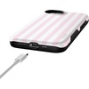 image:imageCasely iPhone 16e Case  Pink Stripes  Sunday Best  Bold Protective Design  Compatible with MagSafe