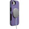 image:imageCasely iPhone 16e Case  Ride The Wave  Pastel Rainbow Lined  Bold Protective Design  Compatible with MagSafePerfect Stripes  Purple  Blue Stripes