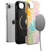 image:imageCasely iPhone 16e Case  Ride The Wave  Pastel Rainbow Lined  Bold Protective Design  Compatible with MagSafePura Vida  Oasis