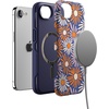 image:imageCasely iPhone 16e Case  Ride The Wave  Pastel Rainbow Lined  Bold Protective Design  Compatible with MagSafeSpring Forward  Daisy Floral