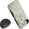 image:imageCasely iPhone 16e Case  Sage Garden  Green Floral  Bold Protective Design  Compatible with MagSafe