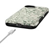 image:imageCasely iPhone 16e Case  Sage Garden  Green Floral  Bold Protective Design  Compatible with MagSafe