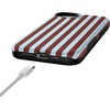 image:imageCasely iPhone 16e Case  Sunday in Brooklyn  Chocolate Blue Stripes  Bold Protective Design  Compatible with MagSafe