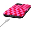 image:imageCasely iPhone 16e Case  Vibe Check  Pink Checkerboard  Bold Protective Design  Compatible with MagSafe