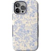 image:imageCasely iPhone 13 Pro Max Case  Cupids Canvas  Periwinkle Floral  Bold Protective Design  Compatible with MagSafe