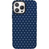 image:imageCasely iPhone 13 Pro Max Case  On the Dot  Navy Polka Dot  Bold Protective Design  Compatible with MagSafe