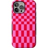 image:imageCasely iPhone 13 Pro Max Case  Vibe Check  Pink Checkerboard  Bold Protective Design  Compatible with MagSafe