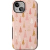 image:imageCasely iPhone 14 Case  Bubblegum Forest  Christmas Tree  Bold Protective Design  MagSafe Compatible Design