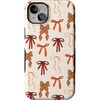 image:imageCasely iPhone 14 Case  Fall Girlie  Pumpkin Spice Bows  Bold Protective Design  MagSafe Compatible Design