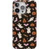 image:imageCasely iPhone 14 Case  Falling for You  Plum Floral  Compatible with MagSafe  Classic Ultra Slim DesignTrick or Treat  Sweet Halloween