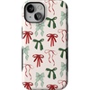 image:imageCasely iPhone 14 Case  Festive Girlie  Holiday Bows  Bold Protective Design  MagSafe Compatible Design