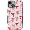 image:imageCasely iPhone 14 Case  Lover Girlie  Pink Bows  Bold Protective Design  Compatible with MagSafe