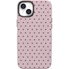 image:imageCasely iPhone 14 Case  On the Dot  Pink amp Brown Polka Dot  Bold Protective Design  Compatible with MagSafe