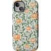 image:imageCasely iPhone 14 Case  Pumpkin Patch  Green Vines  Bold Protective Design  MagSafe Compatible Design